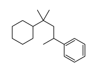 (4-cyclohexyl-4-methylpentan-2-yl)benzene结构式