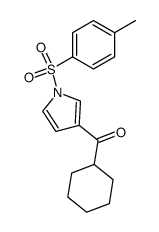 3-cyclohexanoyl-1-tosylpyrrole Structure