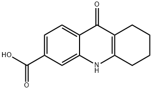 9-oxo-5,6,7,8,8a,9-hexahydroacridine-3-carboxylic acid结构式