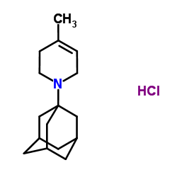 1-(Adamantan-1-yl)-4-methyl-1,2,3,6-tetrahydropyridine hydrochloride (1:1) Structure