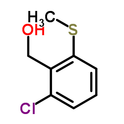 2-Chloro-6-(Methylthio)benzeneMethanol Structure