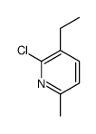 2-chloro-3-ethyl-6-methylpyridine结构式