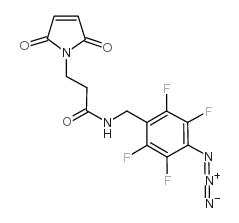 N-[(4-azido-2,3,5,6-tetrafluorophenyl)methyl]-3-(2,5-dioxopyrrol-1-yl)propanamide picture