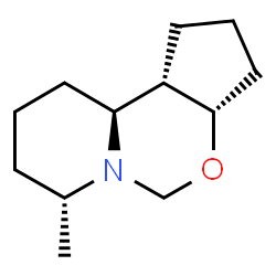 5H-Cyclopenta[e]pyrido[1,2-c][1,3]oxazine,decahydro-7-methyl-,(3a-alpha-,7-bta-,10a-bta-,10b-alpha-)-(9CI)结构式