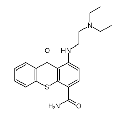 1-[[2'-(Diethylamino)ethyl]amino]-9-oxothioxanthene-4-carboxamide结构式