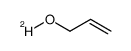 O-Deutero-allylalkohol Structure
