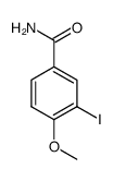 3-iodo-4-methoxybenzamide结构式