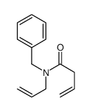 N-benzyl-N-prop-2-enylbut-3-enamide Structure