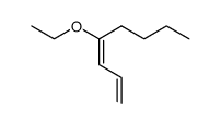 (E)-4-ethoxyocta-1,3-diene结构式