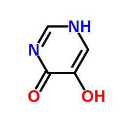 5-羟基嘧啶-4(3H)-酮结构式