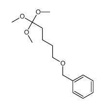 5,5,5-trimethoxypentoxymethylbenzene Structure