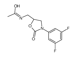 (S)-n-[[3-(3,5-二氟苯基)-2-氧代-5-噁唑]甲基]乙酰胺图片