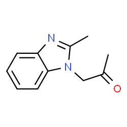 2-Propanone,1-(2-methyl-1H-benzimidazol-1-yl)-(9CI)结构式