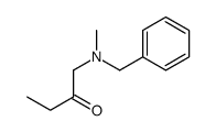 1-[benzyl(methyl)amino]butan-2-one结构式