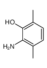 2-amino-3,6-dimethylphenol Structure
