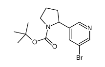 tert-butyl 2-(5-bromopyridin-3-yl)pyrrolidine-1-carboxylate picture