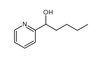 1-(pyridin-2-yl)pentan-1-ol结构式