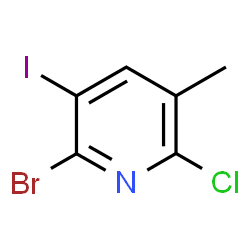 2-Bromo-6-chloro-3-iodo-5-methylpyridine picture