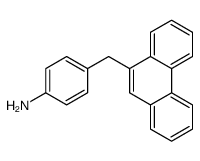 4-(phenanthren-9-ylmethyl)aniline结构式
