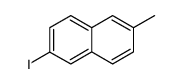 2-iodo-6-methylnaphthalene Structure