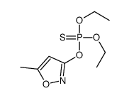 diethoxy-[(5-methyl-1,2-oxazol-3-yl)oxy]-sulfanylidene-λ5-phosphane结构式