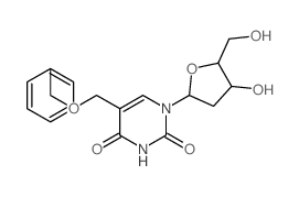 Thymidine, a-(phenylmethoxy)- (9CI)结构式