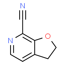 Furo[2,3-c]pyridine-7-carbonitrile, 2,3-dihydro- (9CI)结构式