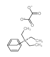 benzyl-triethyl-azanium; oxalate结构式