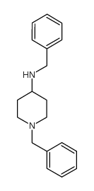4-(N-BENZYLAMINO)-1-BENZYLPIPERIDINE结构式