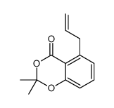2,2-dimethyl-5-prop-2-enyl-1,3-benzodioxin-4-one Structure