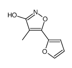 3(2H)-Isoxazolone,5-(2-furanyl)-4-methyl-(9CI) structure