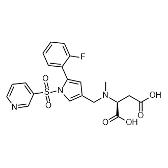 N-((5-(2-fluorophenyl)-1-(pyridin-3-ylsulfonyl)-1H-pyrrol- 3-yl)methyl)-N-methylaspartic acid (Vonoprazan Impurity) picture