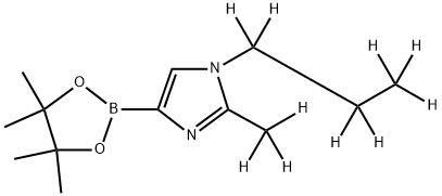 [1-(n-Propyl)-2-methyl-d10]-imidazole-4-boronic acid pinacol ester图片