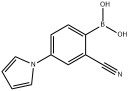 2-Cyano-4-(1H-pyrrol-1-yl)phenylboronic acid图片