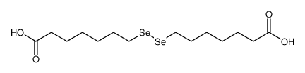 7,7'-Diselenodiheptanoic acid Structure