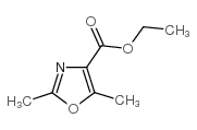 2,5-二甲基恶唑-4-羧酸乙酯结构式