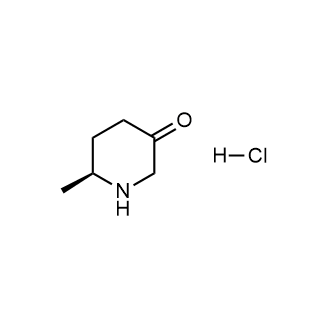(S)-6-甲基哌啶-3-酮盐酸盐结构式