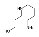 3-(4-aminobutylamino)propan-1-ol Structure