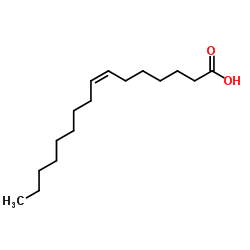 (7Z)-7-Hexadecenoic acid结构式