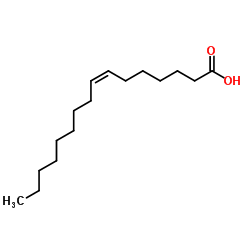 (7Z)-7-Hexadecenoic acid Structure