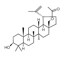 28-Acetoxy-betulin结构式