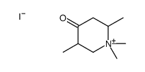 1,1,2,5-tetramethylpiperidin-1-ium-4-one,iodide结构式