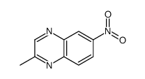 2-Methyl-6-nitroquinoxaline Structure