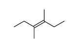 (cis + trans)-3,4-dimethyl-3-hexene Structure
