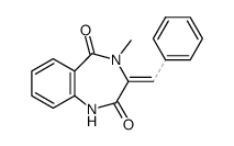 4-甲基-3-(苯基亚甲基)-1H-1,4-苯并二氮杂卓-2,5-二酮图片