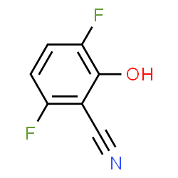 Benzonitrile, 3,6-difluoro-2-hydroxy- (9CI) structure