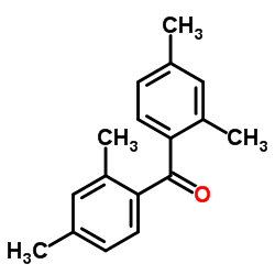 Bis(2,4-dimethylphenyl)methanone Structure