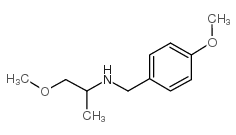 (4-METHOXY-BENZYL)-(2-METHOXY-1-METHYL-ETHYL)-AMINE structure