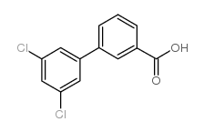 3,5-二氯联苯-3-羧酸结构式
