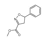methyl 5-phenyl-4,5-dihydroisoxazole-3-carboxylate结构式
